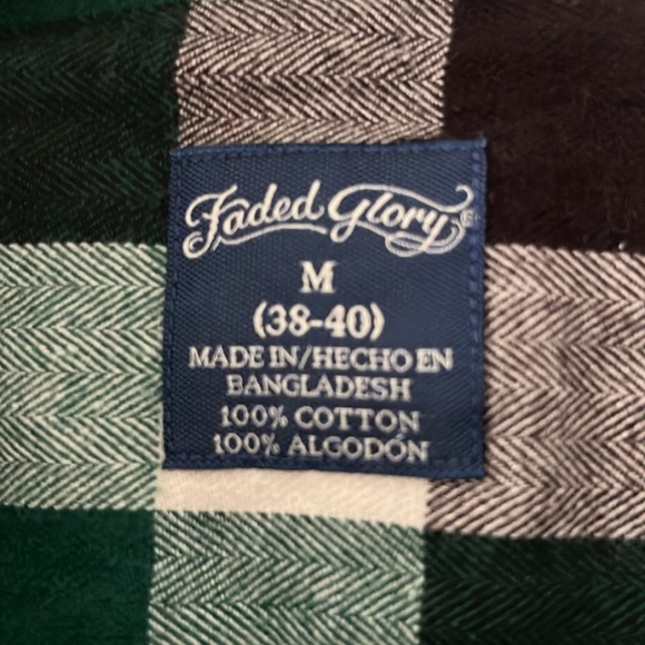 Faded Glory button-down flannel - Picture 12 of 13
